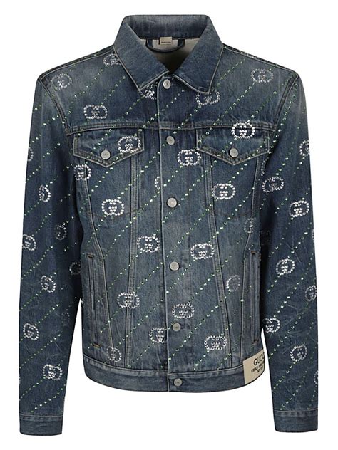 gucci lv denim jacket|gucci denim jacket women.